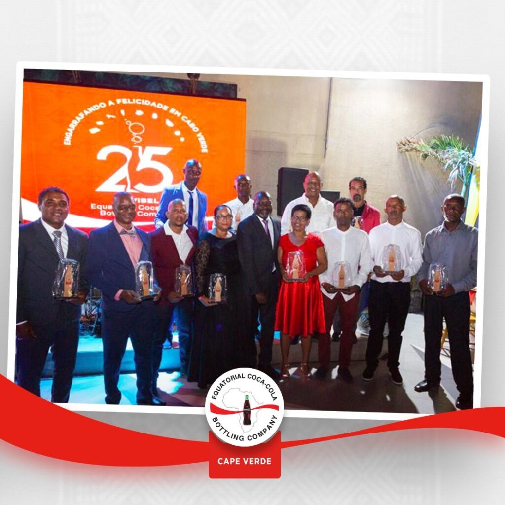 25th anniversary coca-cola cape verde