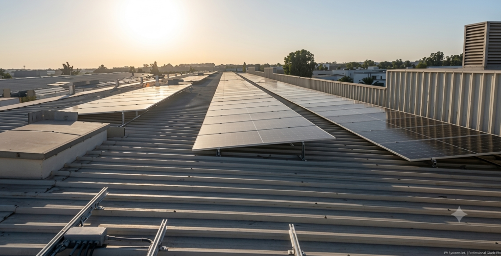 roof solar plant